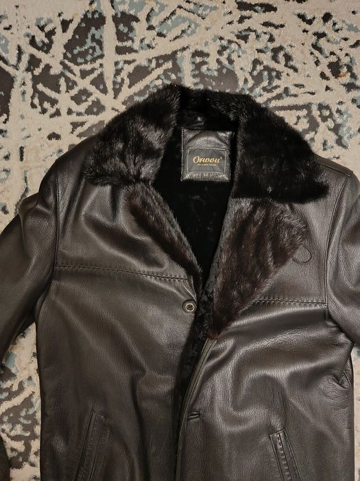 Дублёнка мужская зимняя