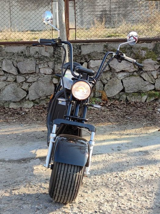 Електрически скутер Чопър EcoWay Big City Harley HR2-2 2000W
