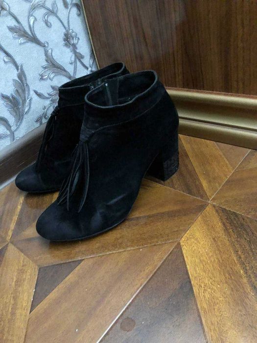 Замшевые сапоги, Турция, 39 размер