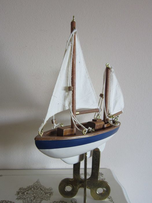 Vas cu panze vintage handmade Franta anii '80