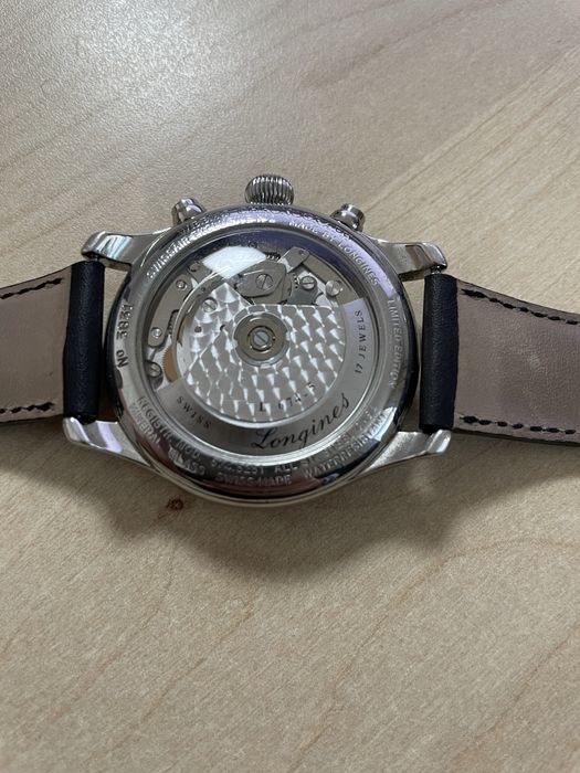 Vand Omega Speedmaster Moonwatch 3590.50 + Longines Weems Cronograph