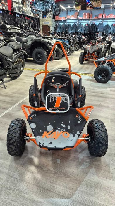 Kart copii cu motor KAYO-S70 (+4 ani, 4T, 70cc, 1.9cp) @ www.mymotocluj.ro