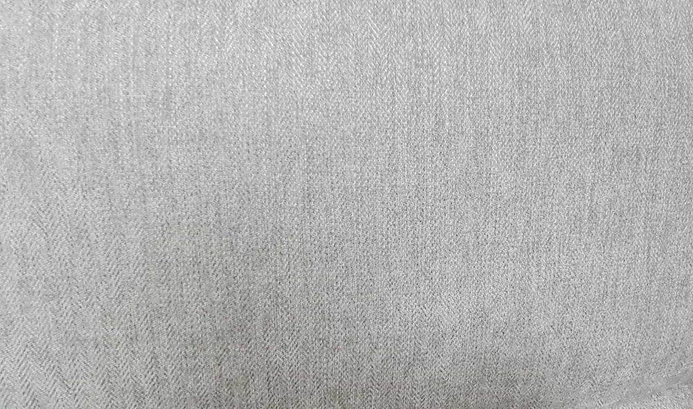 Сив комплект дивани две двойки от плат с електрически релакс механизъм