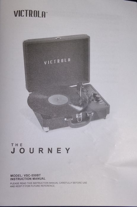 Нов грамофон Victrola VSC-550BT с Bluetooth и вградени говорители