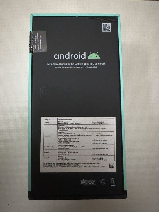 Oppo reno 7 5G 256GB