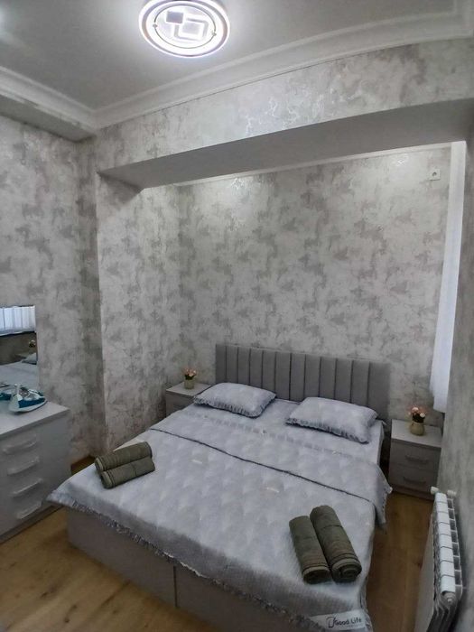 Mutloq yangi barcha sharoitlarga ega bolgan kunlik kvartira