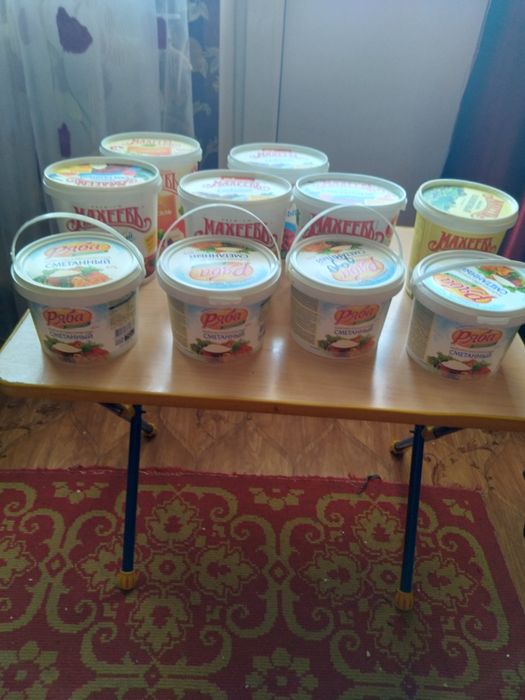 Продам пищевые ведра майонезные.