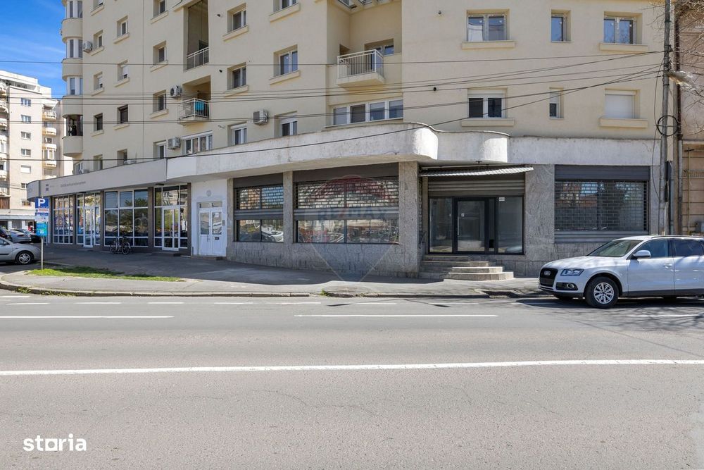 Spațiu comercial generos în vad excelent – zona Intim, Arad