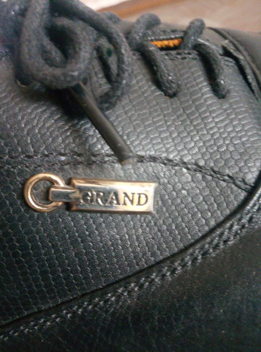 Кожаные мужские туфли. Размер 42