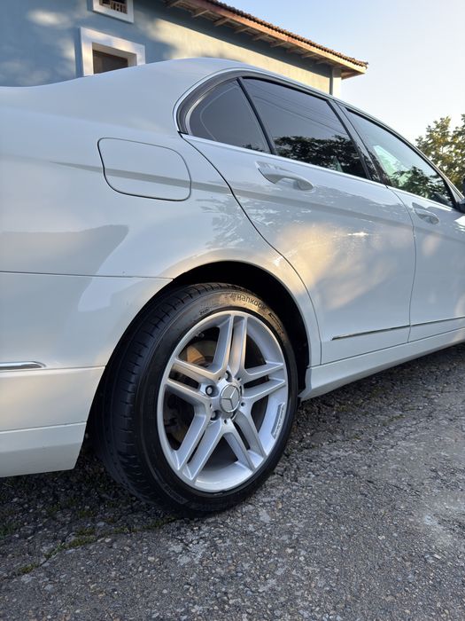 Продавам оригинални AMG джанти за Мерцедес W204 с гуми / 17 цола Спорт пакет
