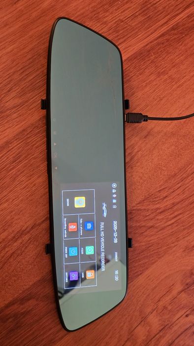 Camera auto DVR duală, oglinda retrovizoare, FullHD