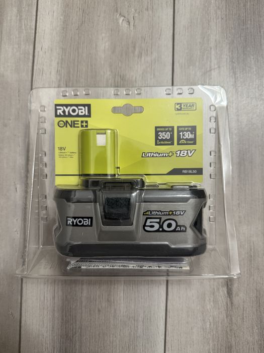 Acumulator Li-Ion RYOBI  ONE + 18V 2,5 ah ,4 ah si 5 ah  noi sigilate