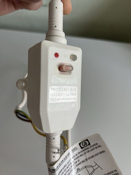 Кабель с УЗО для водонагревателя бойлера ARISTON