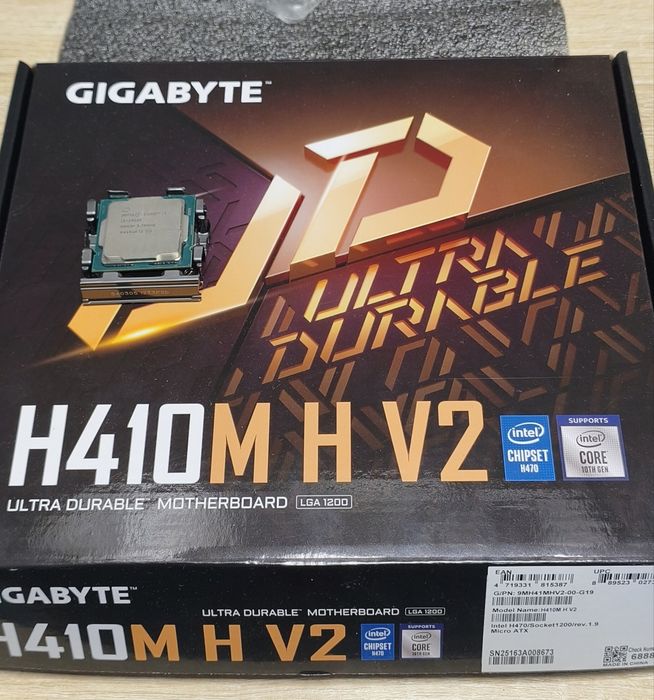 Комплект core i3 10105, h410m h v2