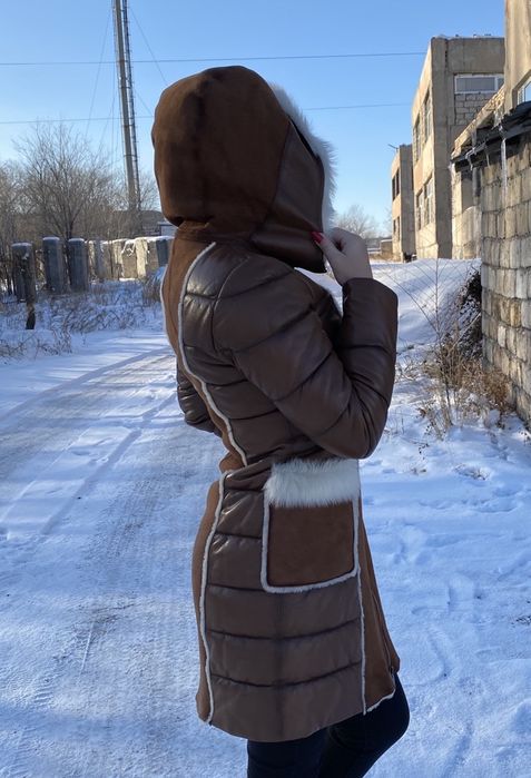 Женская дубленка