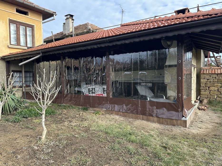 Ветроупорни завеси тенти покривала PVC винил кристал найлон барбекю