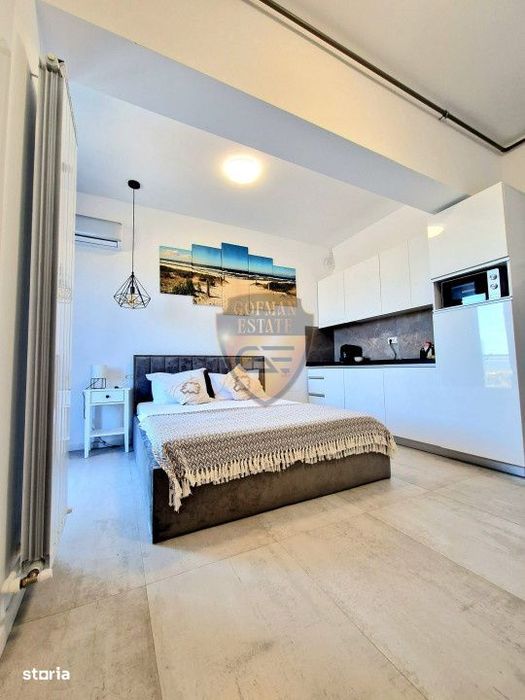 Studio Tomis Villa, 30mp, vedere la mare, Mamaia Nord, balcon, central