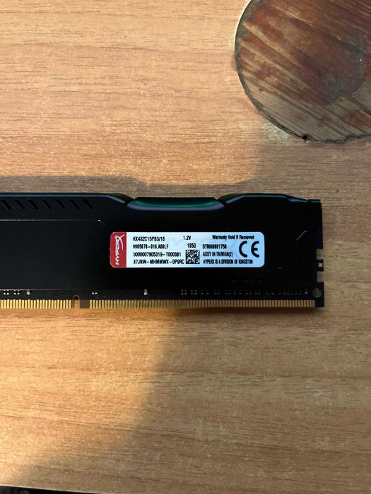 Hyper Fury DDR4 X 16GB 3200