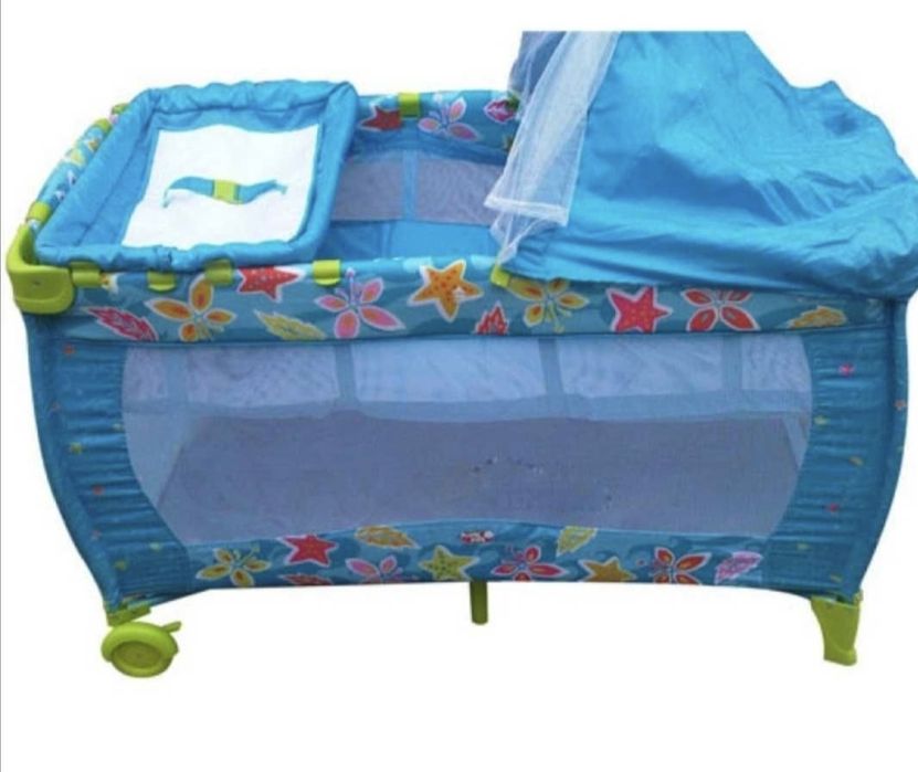 Patut bebe marca Primii Pasi, albastru