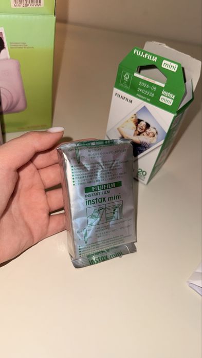Instax 12 MINI розовый