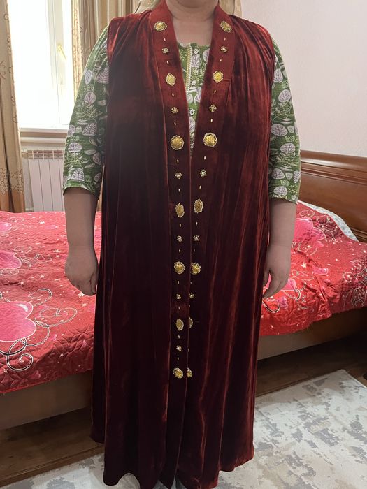 Шапан-накидка в этно стиле