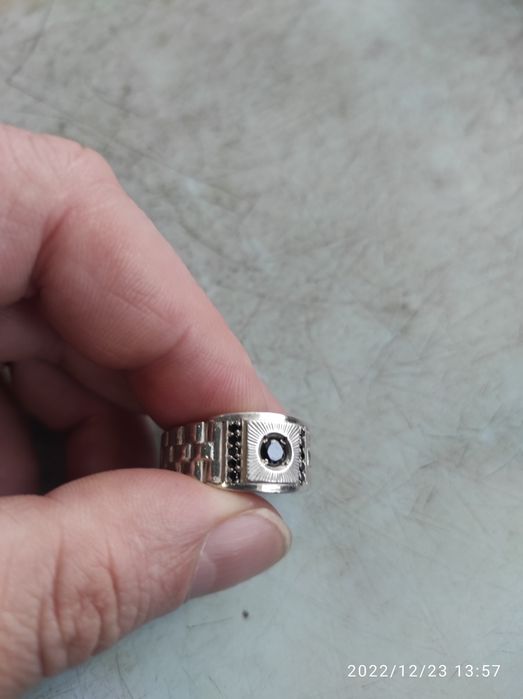 Перстень серебро