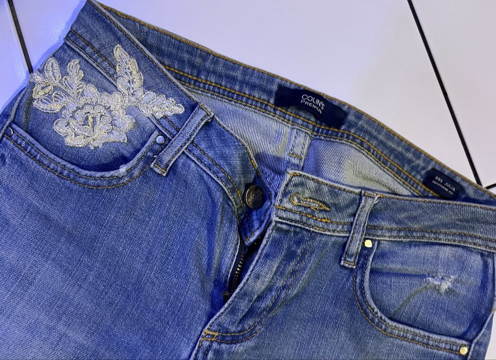 Синие брюки 2 пары , джинсы 3 пары на стройную девушку или подростка