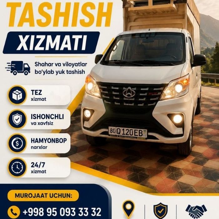 Xizmatimiz tez va arzon