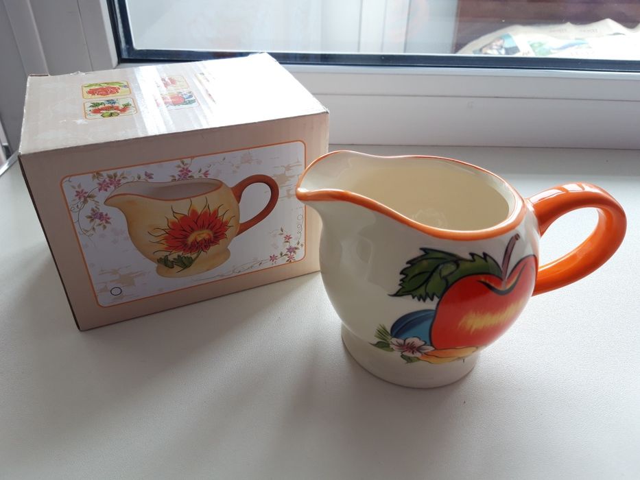 Молочник новый керамика