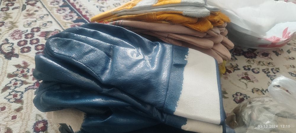 Перчатки кожанные