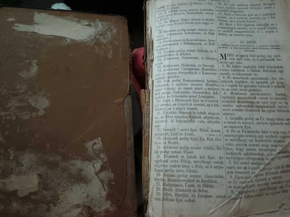 Biblie veche 1871in limba  maghiara