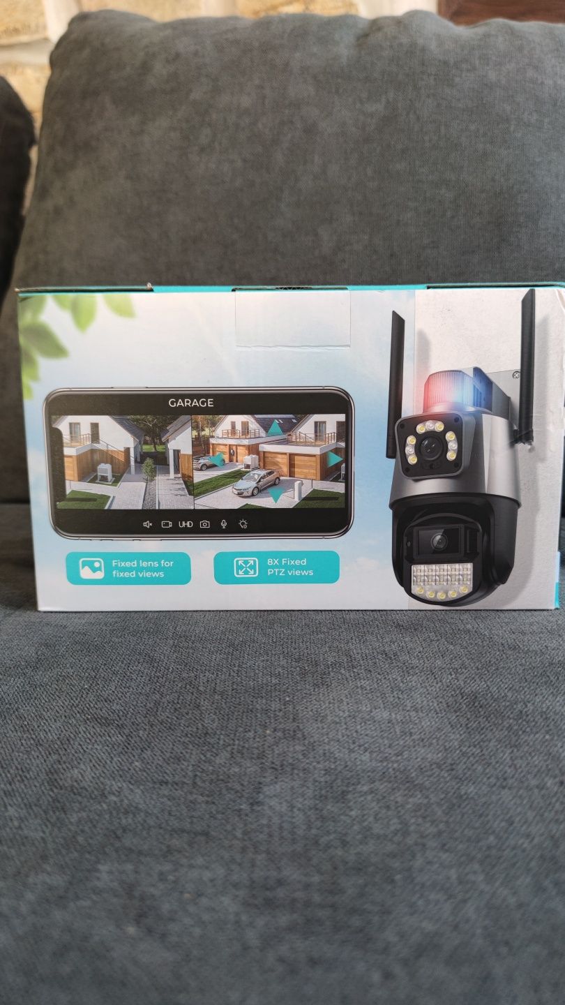 8MP 4K Wifi камера Двоен обектив гр. Пазарджик Окръжна болница • OLX.bg