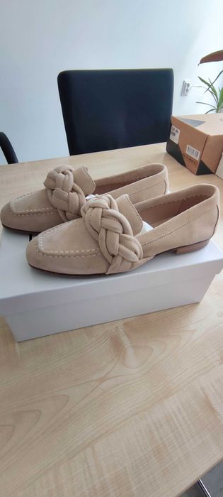 Италиански обувки велур Lestrosa 36 номер, нови