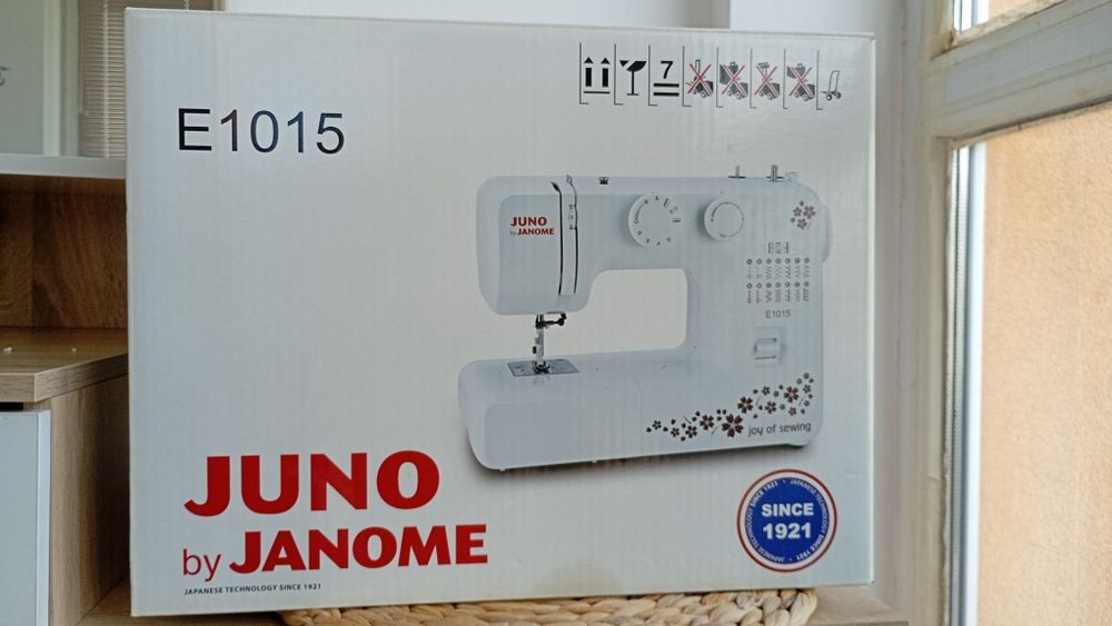 Шевна машина JANOME JUNO E1015 в гаранция
