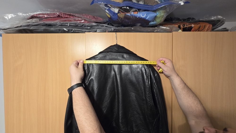 Geaca de piele de motor