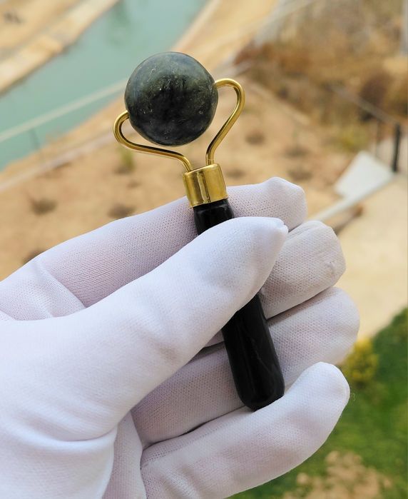 Гуаша Роллер Нефрит.