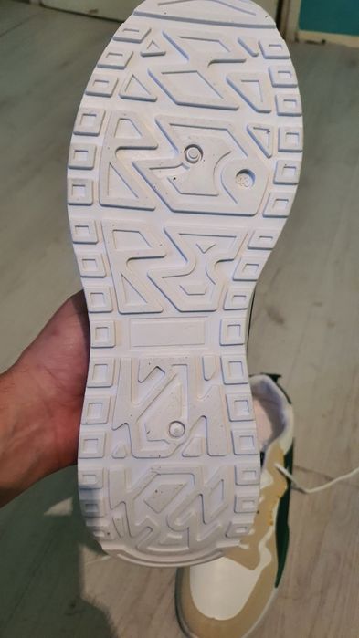 Мъжки Обувки Сникърси Спортни Елегантни кецове бяло бежово есенни 43