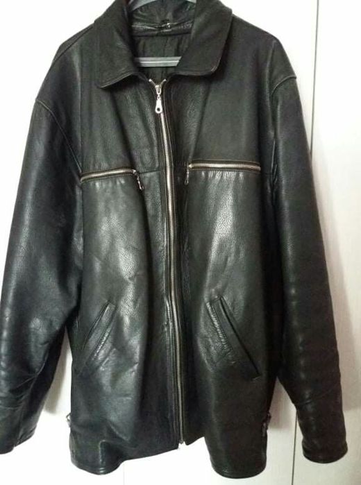 Мъжка шуба от естествена кожа