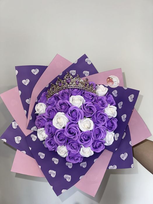 Buchet trandafiri de sapun