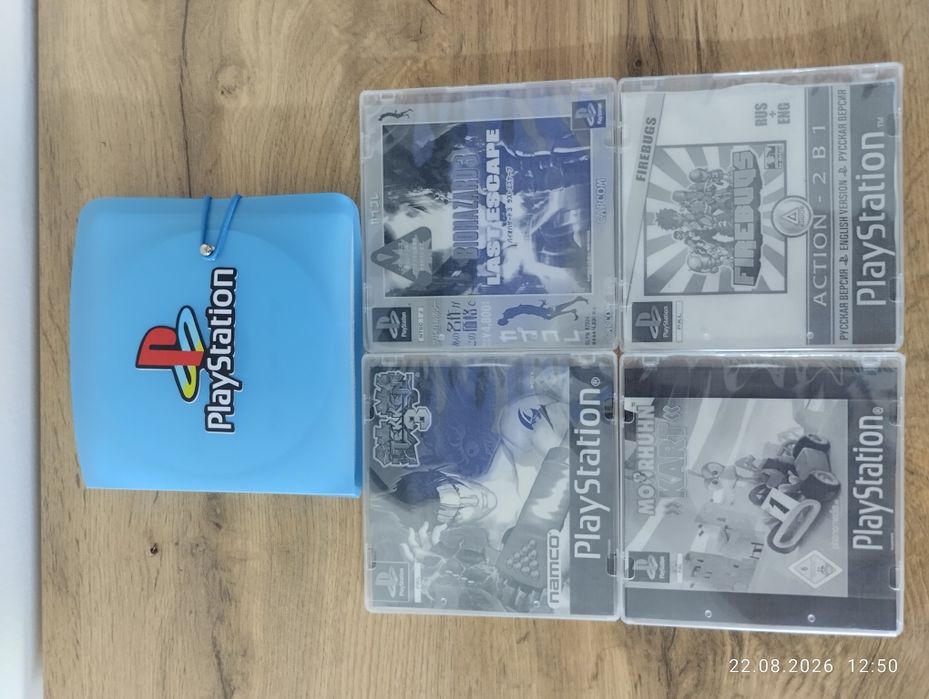 PSone + игры на дисках