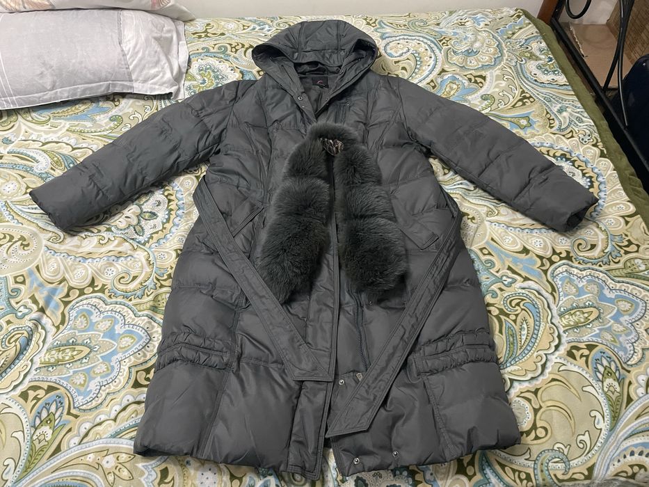 Пуховик теплый зимний