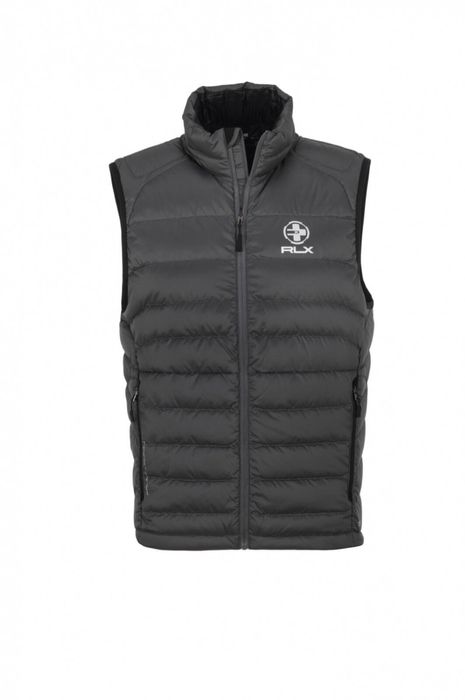 RLX Ralph Lauren Men's  Grey Padded Gilet