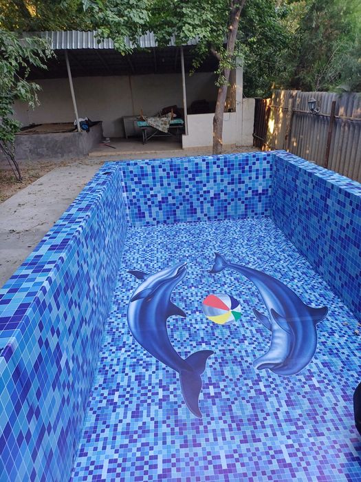 Бассен банер баннер тент bassen baner banner tent установка киламиз