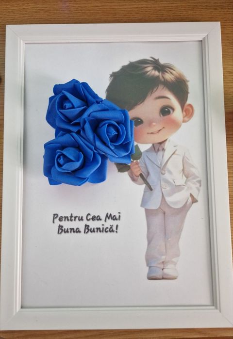 Tablouri a4  cu flori eterne
Pentru Mama,Bunica,Învățătoare, Dirigin