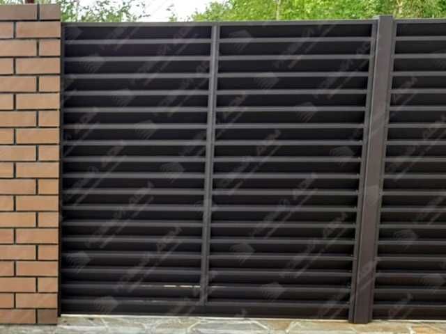 Забор жалюзи еврозабор