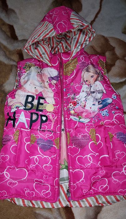 Жилетка на девочку 110-116