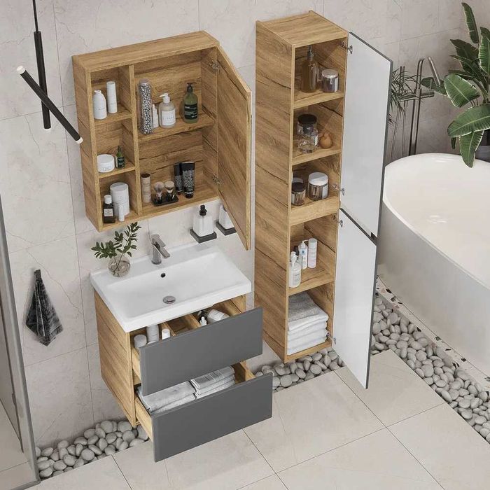 Комплект мебели для ванной YANA ECO MEBEL — Graffa: стиль и качество