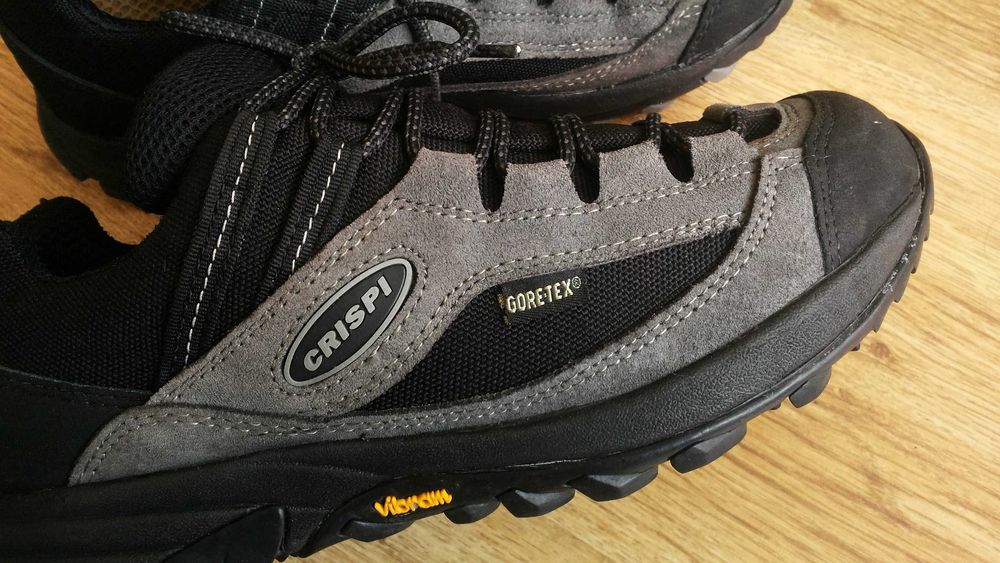 CRISPI GORE-TEX Vibram Real Leather Shoes за лов туризъм размер EUR 37 обувки водонепромокаеми - 253