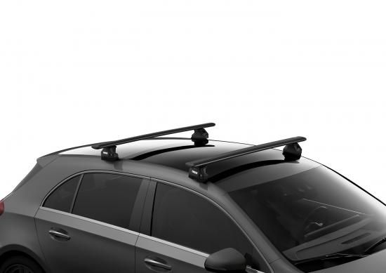 Кит захвати Thule 7021 / 7107 за Mercedes E-Class (W212) / C-Class (W204) + напречни греди Thule Squarebar 108см.