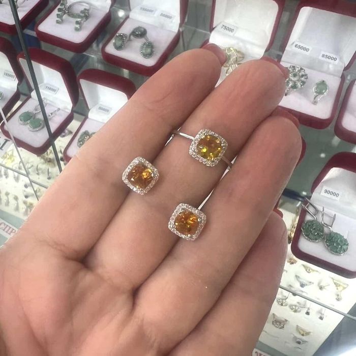 комплект из серебра